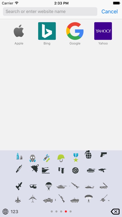 Military Emoji Keyboard screenshot-3
