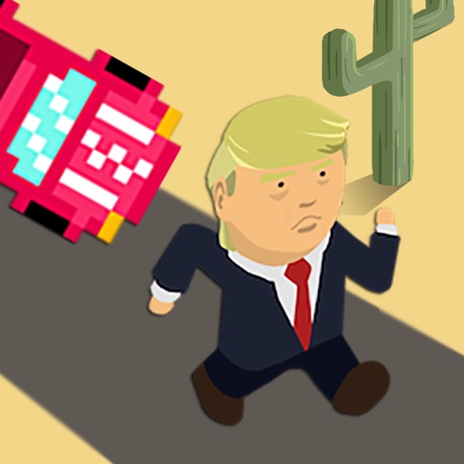 Crossy Trump - Cross the road! iOS App