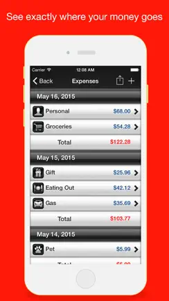 Budget Saved - Personal Finance and Money Management Mobile Bank Account Saving App iPhone image 3