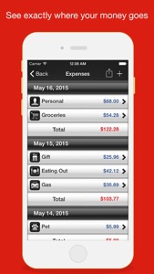 Budget Saved - Personal Finance and Money Management Mobile Bank Account Saving App screenshot #3 for iPhone