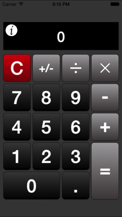 Calculator· - An Easy to Use Calculator for iPhone, iPad and iPod Touch