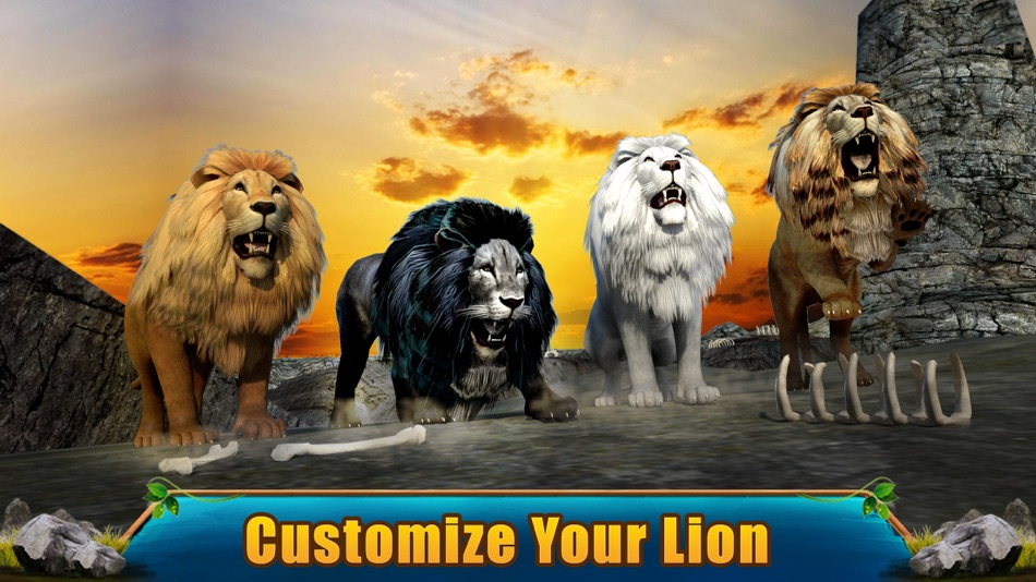 #5. Real Lion Adventure 3D (iOS) 由: Tap2Play, LLC (Ticker: TAPM)