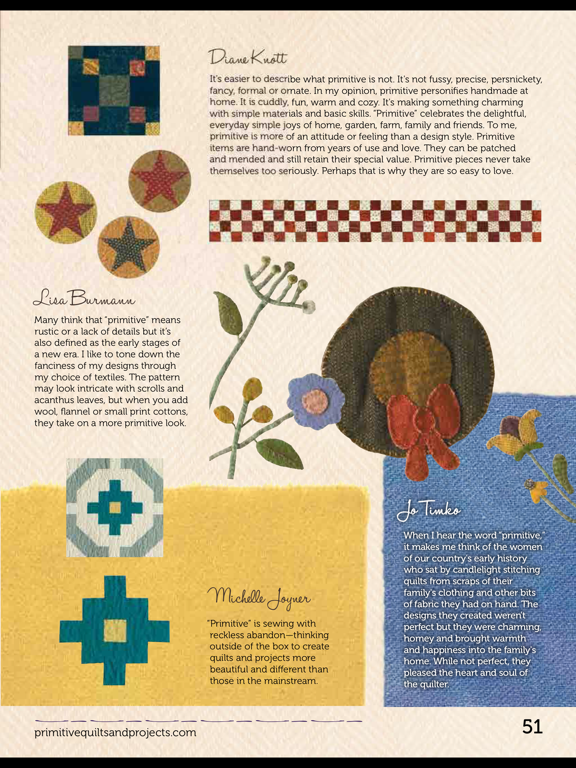 Screenshot #5 for Primitive Quilts and Projects