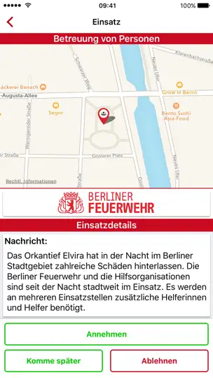 Screenshot von ENSURE auf dem iPhone 2