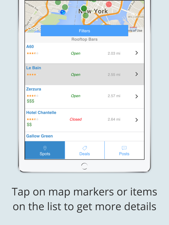 Screenshot #4 pour SpotList - Find and take a closer look at your favorite spots