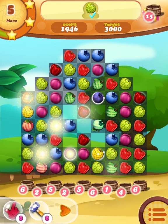 Screenshot #6 pour fruits jeu de puzzle jeux d'adresse match de fun 3