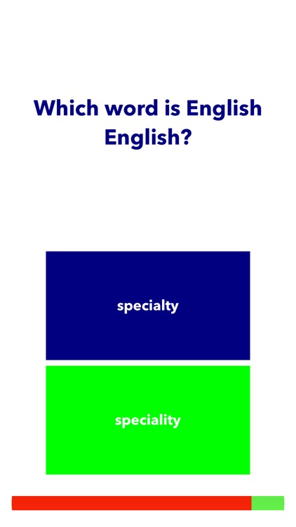 EGQ Spelling English American