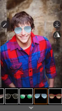 Game screenshot Glasses Photo editor - Photo Booth hack