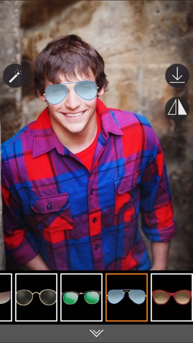 Screenshot #3 pour Glasses Photo editor - Photo Booth