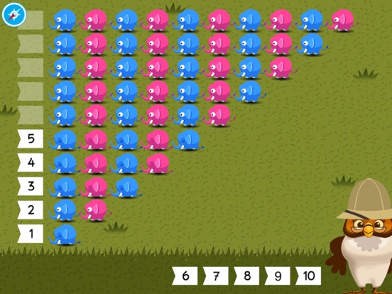 Tel tot 10 met montessori iPad app afbeelding 4
