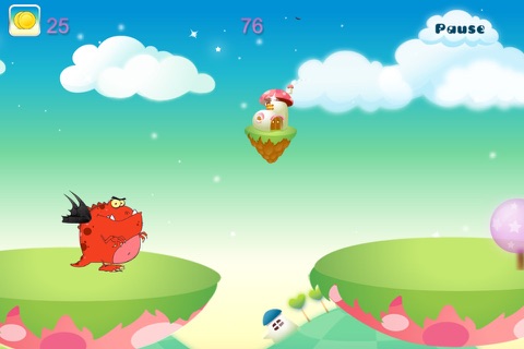 Baby Dragon Run Free screenshot 4