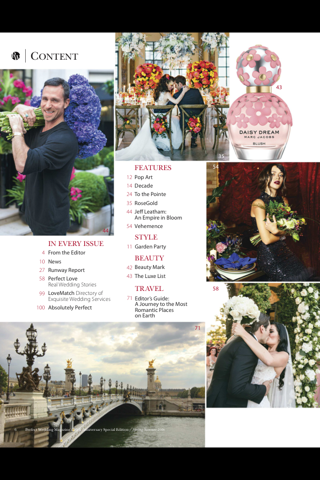 Perfect Wedding Magazine screenshot 2