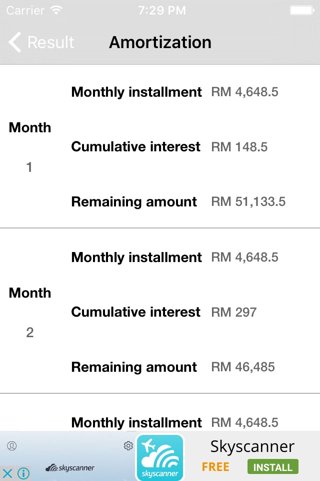 Malaysia Car Loan Calculator screenshot 3