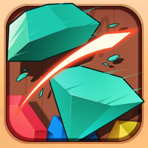 Slashing Gems 3D Icon