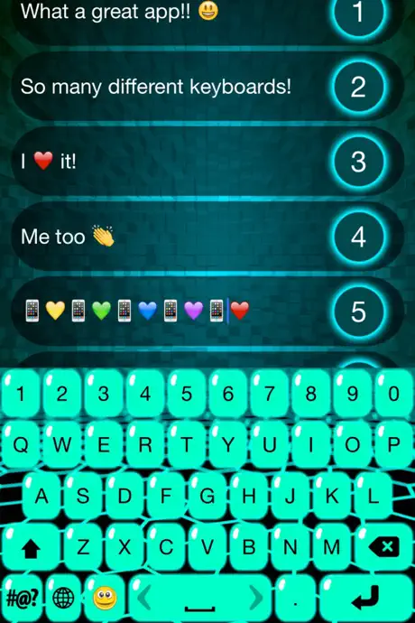Glow Neon Colors Keyboard – Download Colorful Theme.s and Backgr