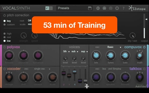 Intro Course For VocalSynth screenshot 2