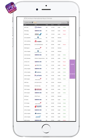 ICN AIRPORT - Realtime, Map, More - INCHEON INTERNATIONAL AIRPORT screenshot 3