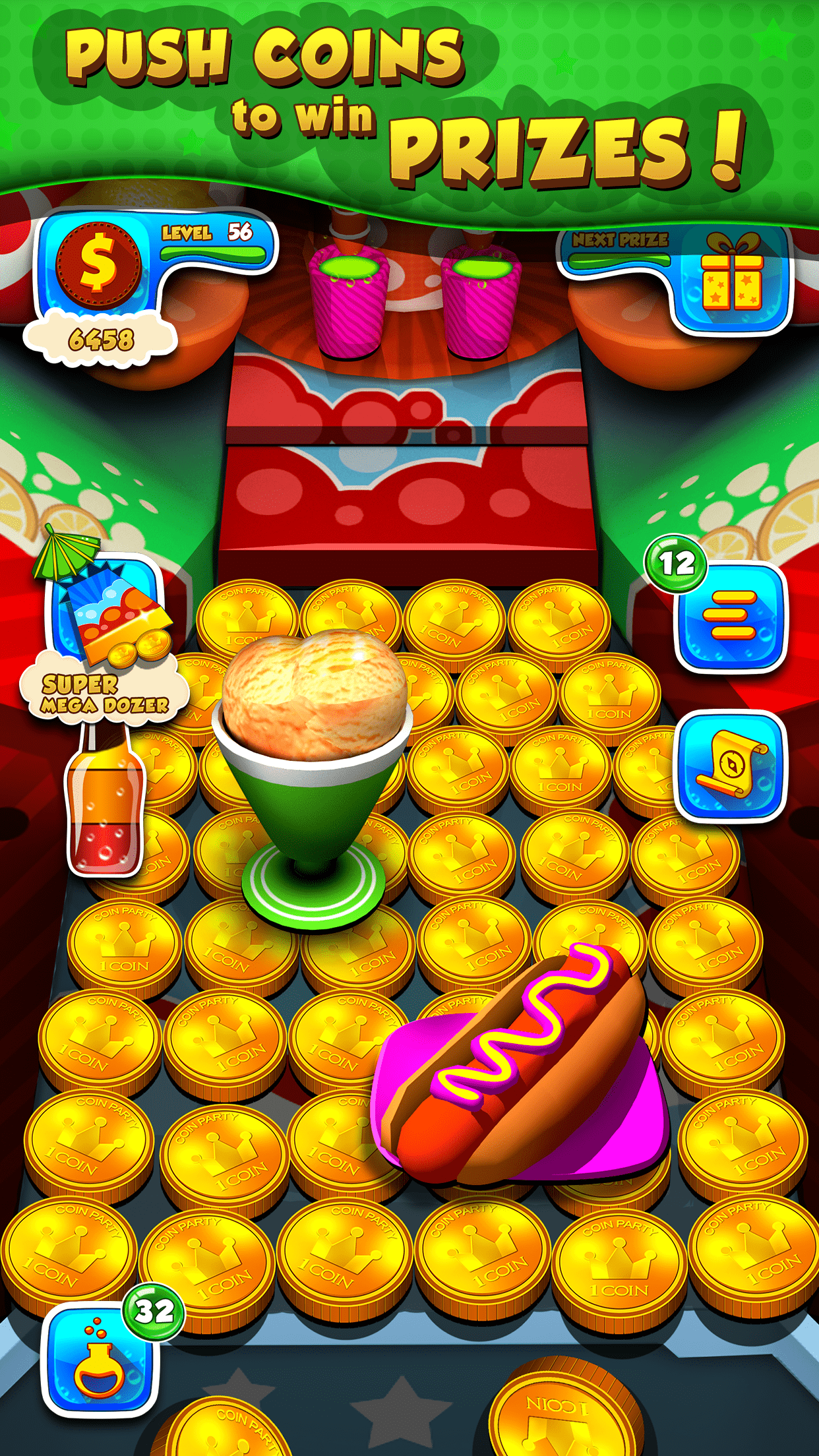 Soda Coin Party: Free Casino Pusher