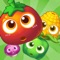 Juice Farm Blast & Crush, an addictive fresh new vegetables connect line puzzle game brings tons of joy and challenges