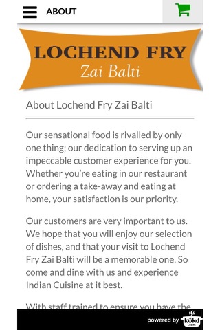Lochend Fry Zai Balti Indian Takeaway screenshot 4