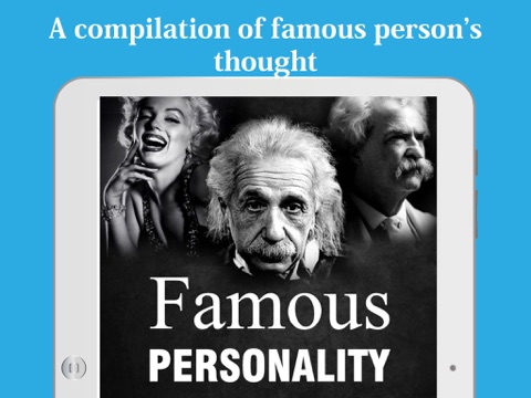 Screenshot #4 pour Famous quotes : Best quotes of  Mark Twain, Marilyn monroe, Albert Einstein.