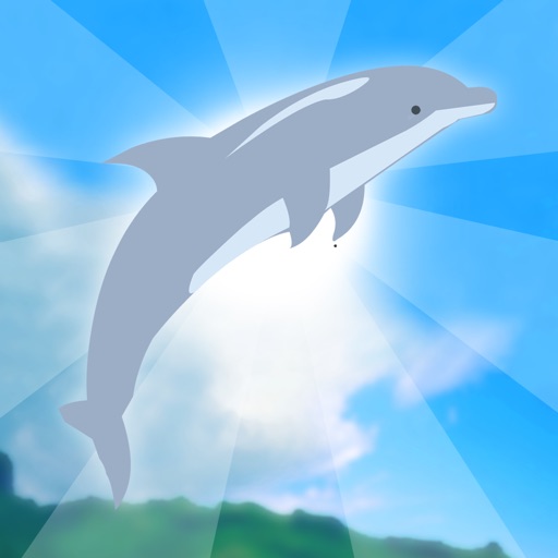 Dolphin Up Icon