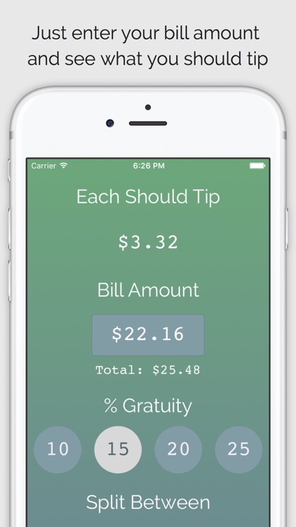 Tiply - Tip Calculator + Widget