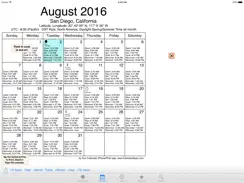 Sun Calendar iPad image 2