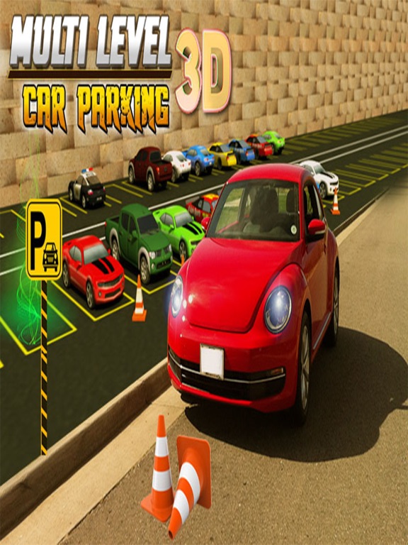 Car Parking Multi Storey 3D iPad screenshot