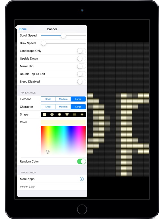 Banner iPad screenshot 4 - Entertainment app