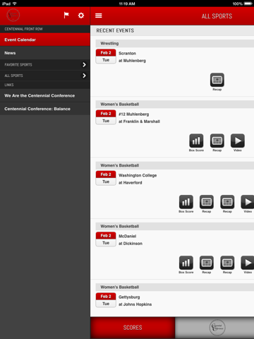 Screenshot #4 pour Centennial Conference Front Row