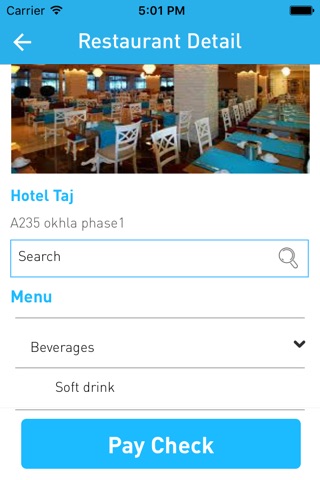 ServUS Personal Restaurant Ordering System screenshot 3