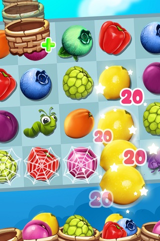 Crazy Fruits Punch : Farming Fruit Match 3 Free Game screenshot 4