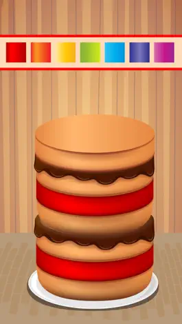 Game screenshot Rainbow Cake Maker - A crazy kitchen christmas cake tower making, baking & decorating game hack