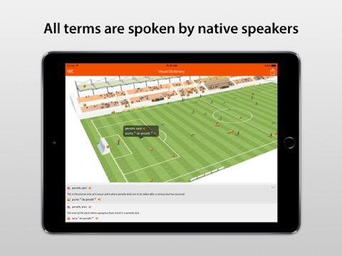 JOURIST Visual Dictionary iPad screenshot 5 - Reference app