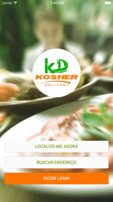 Screenshot #1 pour Kosher Delivery App