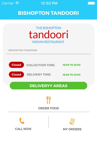 BISHOPTON TANDOORI screenshot 2