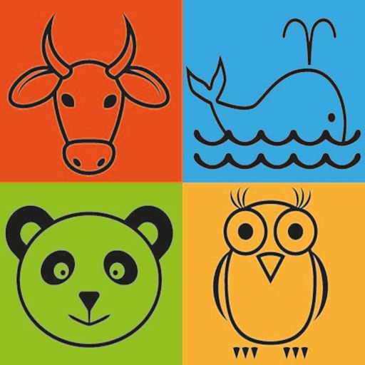 Animal Match Kids iOS App