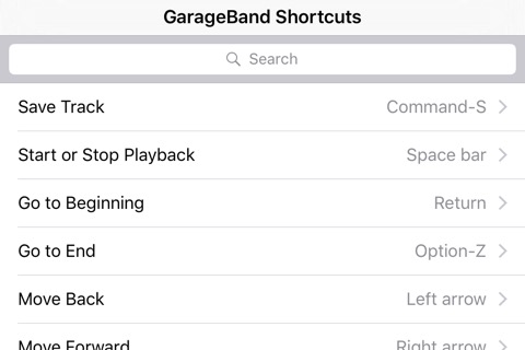 Shortcut: GarageBand Editionのおすすめ画像4