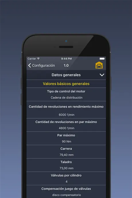 TechApp para Opel