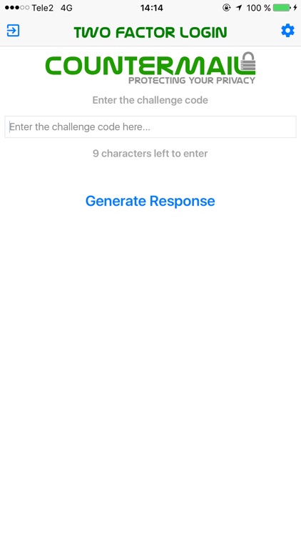 CounterMail - Two-factor Login