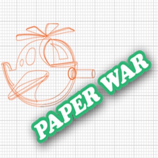 Paper War - fun and Interesting of graffiti-style killing time playing games aircraft icon