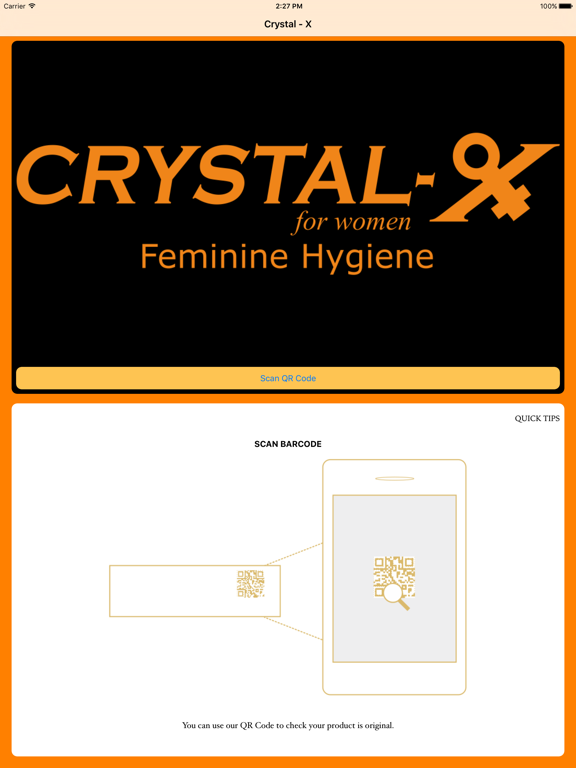 Screenshot #4 pour Crystal-X Scanner