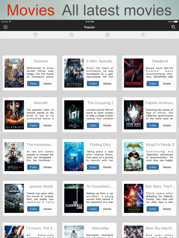 Screenshot #4 pour Moviepedia - Discover Movies, TV Seasons, Reviews and Trailers