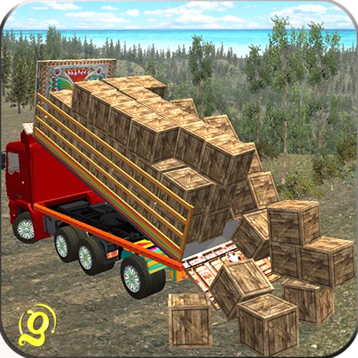 Cargo Transporter Truck Driving Simulation Game: Mountain to City icon