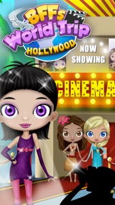 BFF World Trip Hollywood screenshot #1 for iPhone