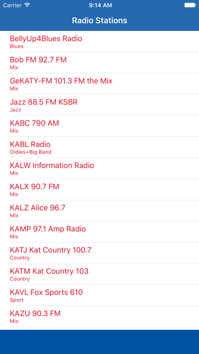 Radio California FM - Streaming and listen to live online music channel, news show and American charts from the USAのおすすめ画像1