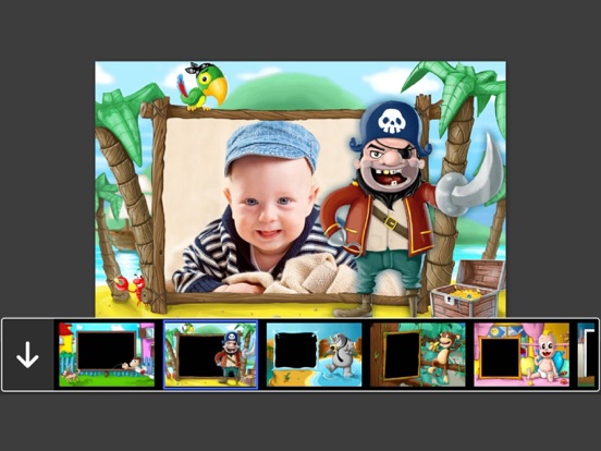Screenshot #4 pour Cartoon Photo Frames - Decorate your moments with elegant photo frames
