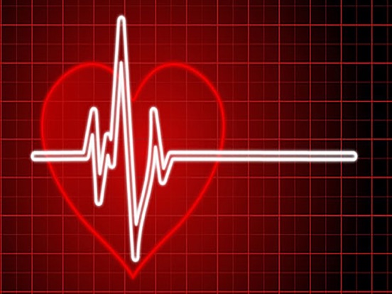 Simple Heart Rate Monitor - Heartbeat Detector with Finger Sensor to Detect Pulse iPad screenshot