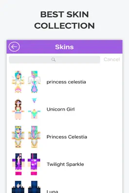 Game screenshot Sweet Pony Skins for Mineraft PE Free apk